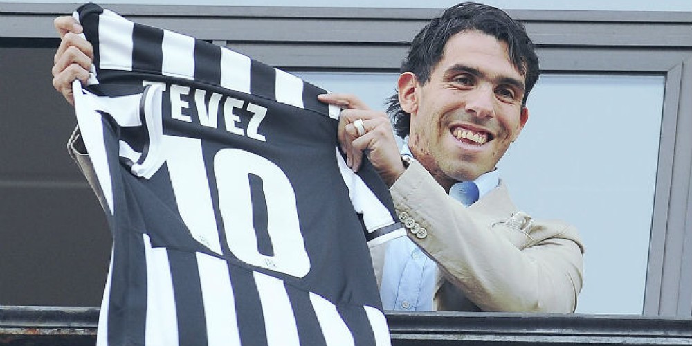 La camiseta de Tevez es la más vendida en la Juventus