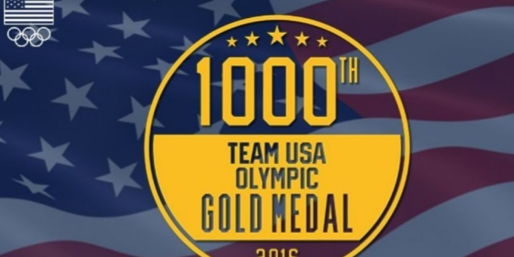 Estados Unidos ya logr&oacute; 1000 medallas de oro en los Juegos Ol&iacute;mpicos