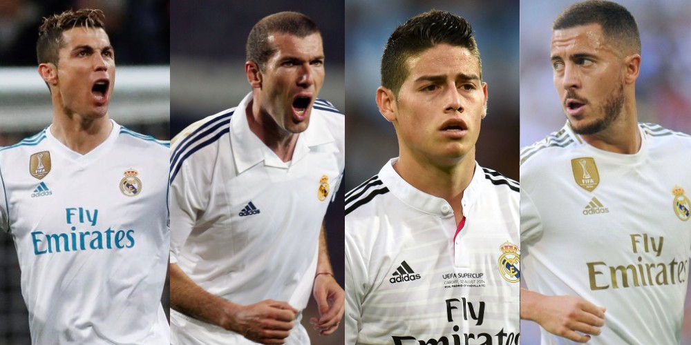 El 11 ideal del Real Madrid con sus fichajes m&aacute;s caros de la historia