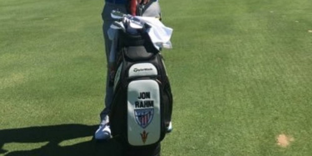 Un golfista debi&oacute; cambiar el escudo del Athletic Bilbao de su bolsa por su patrocinador