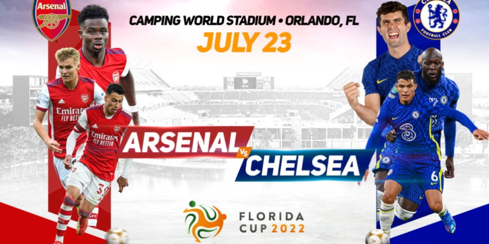 Se viene la Florida Cup con el Chelsea y el Arsenal como invitados estelares