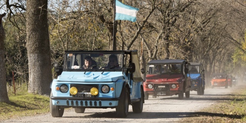 El Citroën Mehari cumplió 50 años y festejó a lo grande en la Argentina y en el mundo