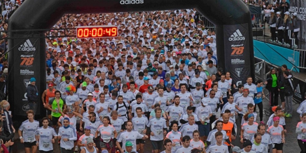 Se corrió la media maratón adidas en la ciudad de Rosario