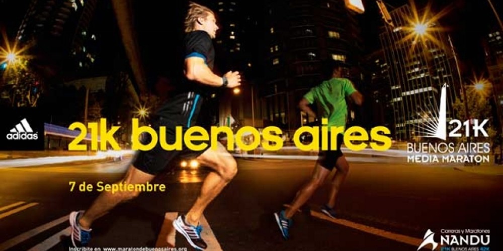 adidas invita a los corredores a los 21K de Buenos Aires