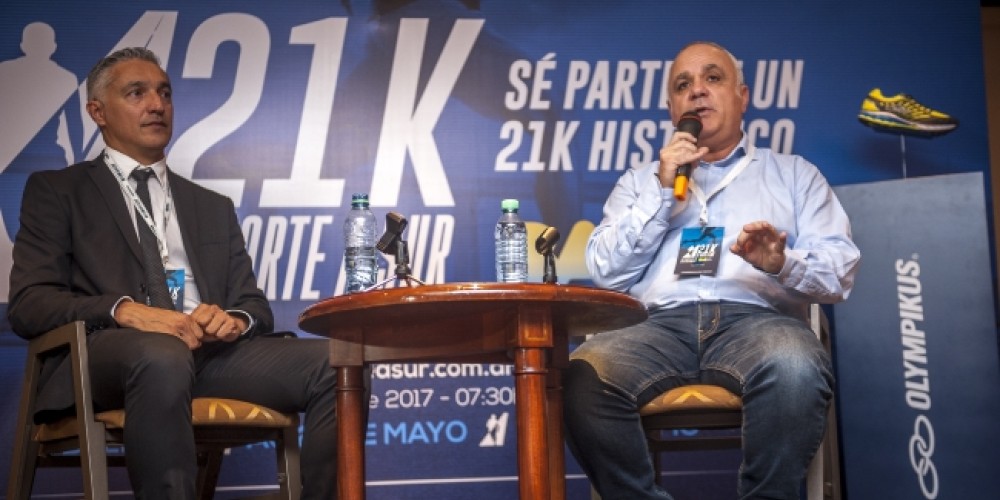 Se presentaron los 21k de Norte a Sur, con participaci&oacute;n de Olympikus