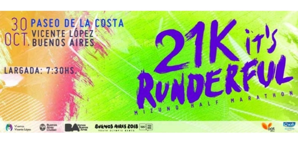 Llega la 21K Mizuno Half Marathon Buenos Aires