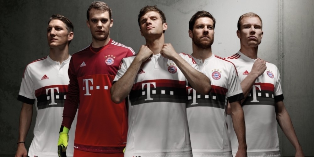 adidas presentó la nueva camiseta alternativa del Bayern Munich