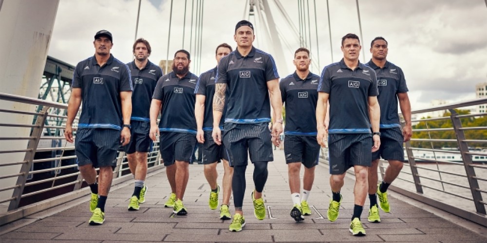 adidas llevó a Londres toda la fuerza de los All Blacks