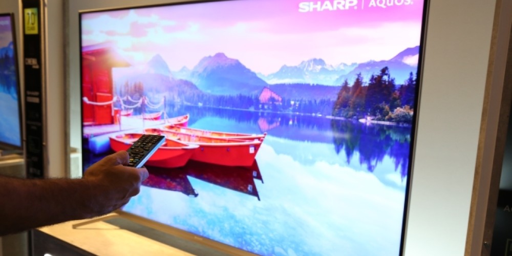 Como en el cine con lo nuevo de Sharp en Argentina