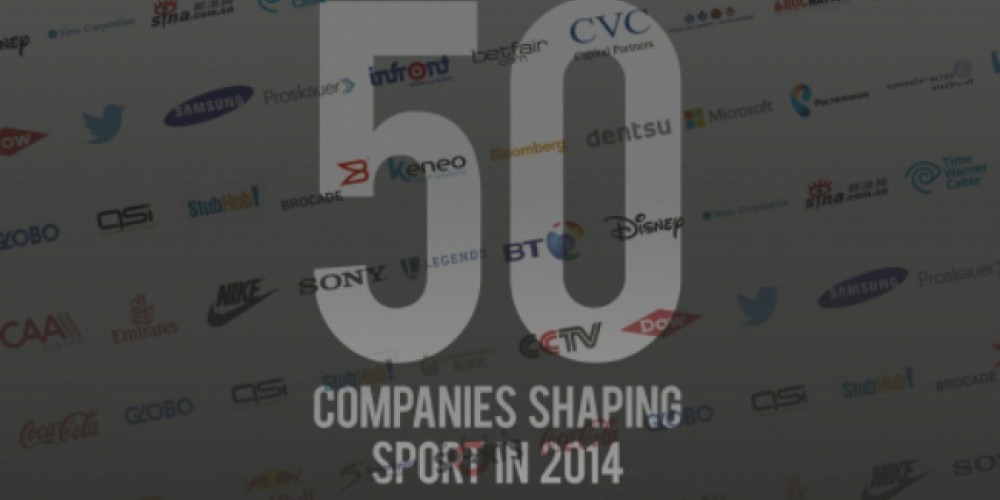 Las 50 compa&ntilde;&iacute;as que le dar&aacute;n forma al deporte en 2014
