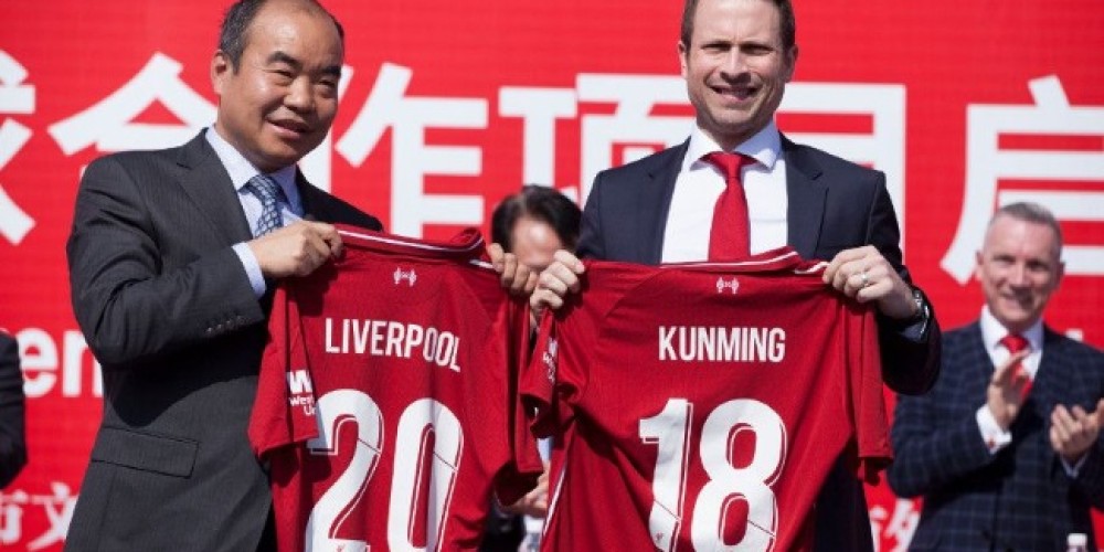 El Liverpool FC abrió una academia de fútbol en China