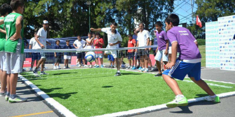 En Vicente López, crece y se consolida “Futbol-Tenis en mi barrio”