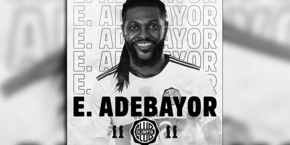 Con la llegada de Adebayor a Olimpia, todos los africanos que jugaron alguna vez la Copa Libertadores 