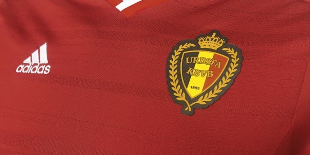 adidas presentó las nuevas camisetas de Bélgica