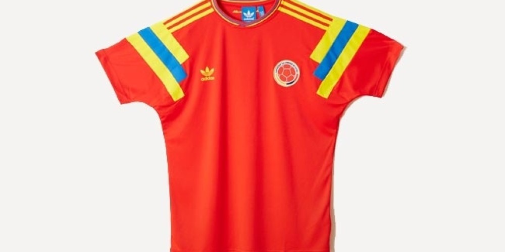 adidas Originals homenajea a Colombia y reedita la camiseta del Mundial 1990