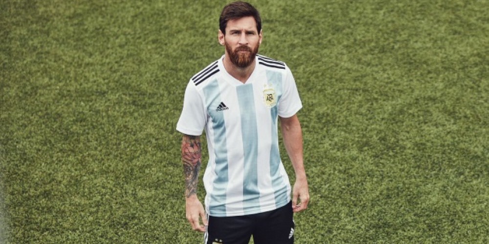 adidas presentó la camiseta de Argentina para la Copa Mundial de la FIFA Rusia 2018
