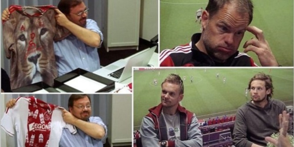 Adidas le hizo una divertida broma a los jugadores del Ajax con su nueva camiseta