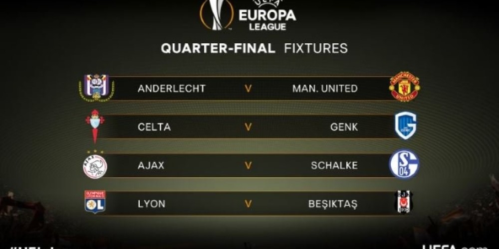 adidas monopoliza los cuartos de final de la Europa League