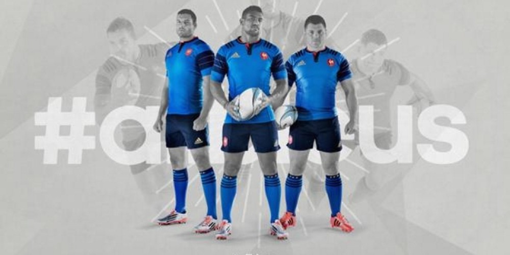 adidas innova en la nueva camiseta de rugby de Francia