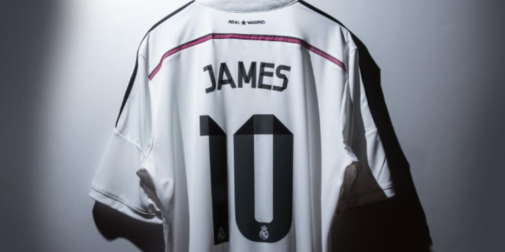 adidas vuelve a ganar con James Rodr&iacute;guez en el Real Madrid