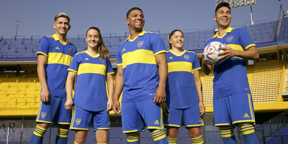 Boca Juniors present&oacute; su nueva camiseta titular