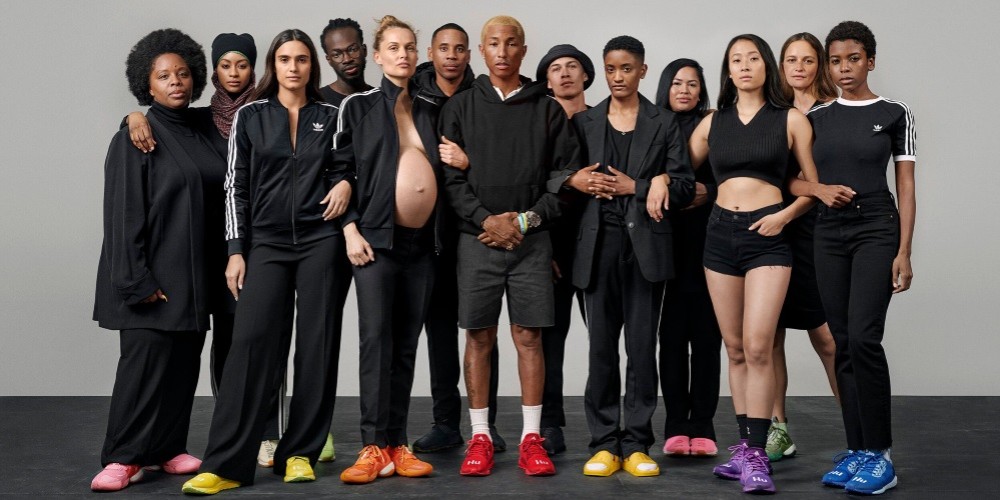 adidas y Pharrell Williams lanzaron una colecci&oacute;n de ropa que rinde homenaje a las mujeres