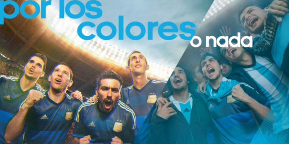 adidas presentó la camiseta suplente de Argentina para el Mundial