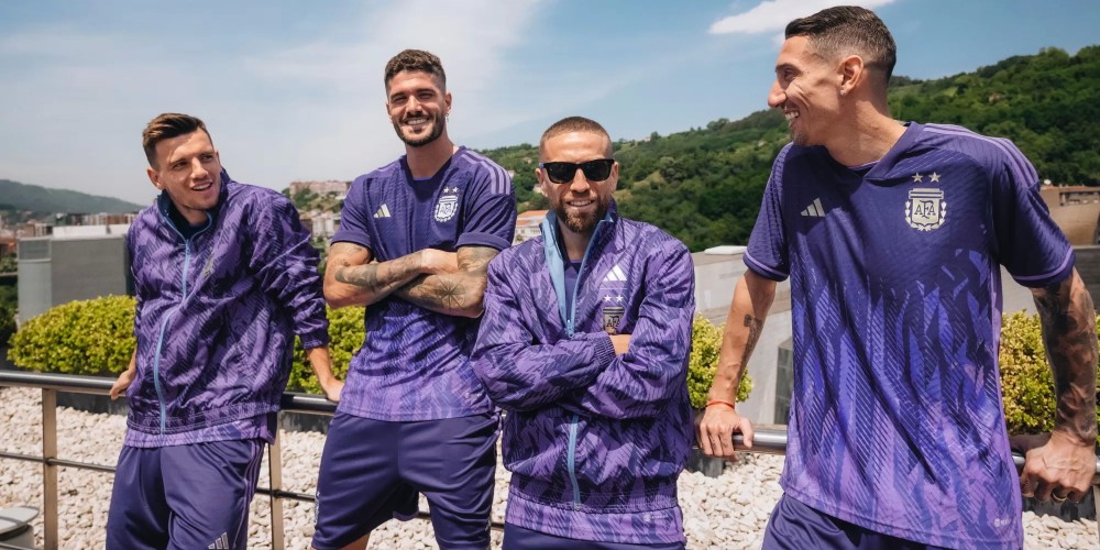 adidas presenta la camiseta alternativa de la Selección argentina