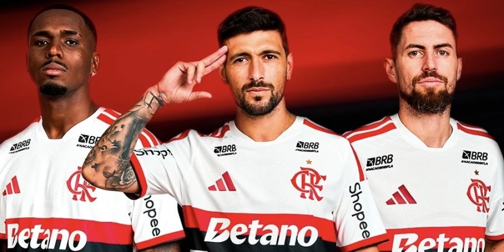 adidas presentó la camiseta blanca de Flamengo para la temporada 2026
