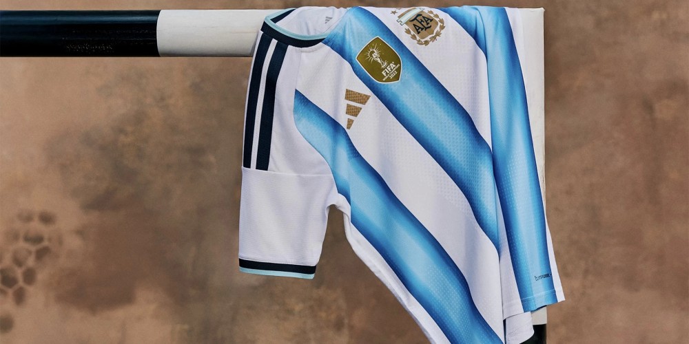 adidas presentó la nueva camiseta titular que usará la Selección Argentina en el Mundial 2026