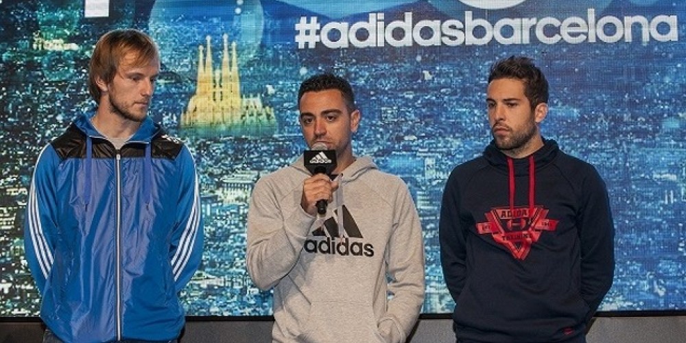 adidas palpitó la Navidad con sus embajadores del Barcelona