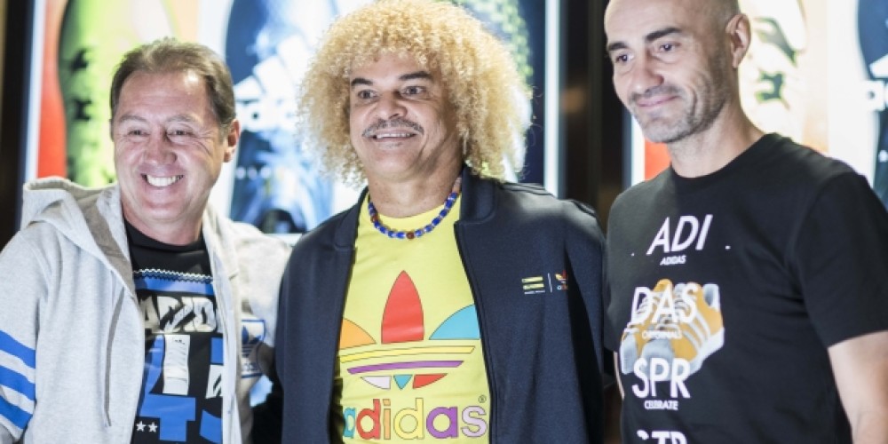 Valderrama, Montero y Aguinaga se unen a la Revoluci&oacute;n del F&uacute;tbol junto a adidas