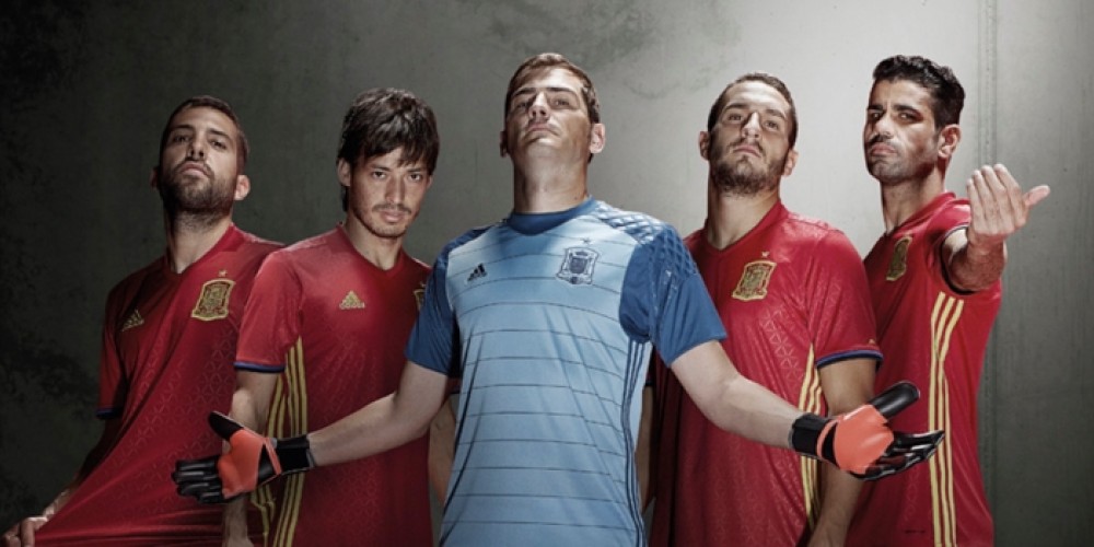 Espa&ntilde;a ya tiene su nueva camiseta adidas para defender el t&iacute;tulo de Europa