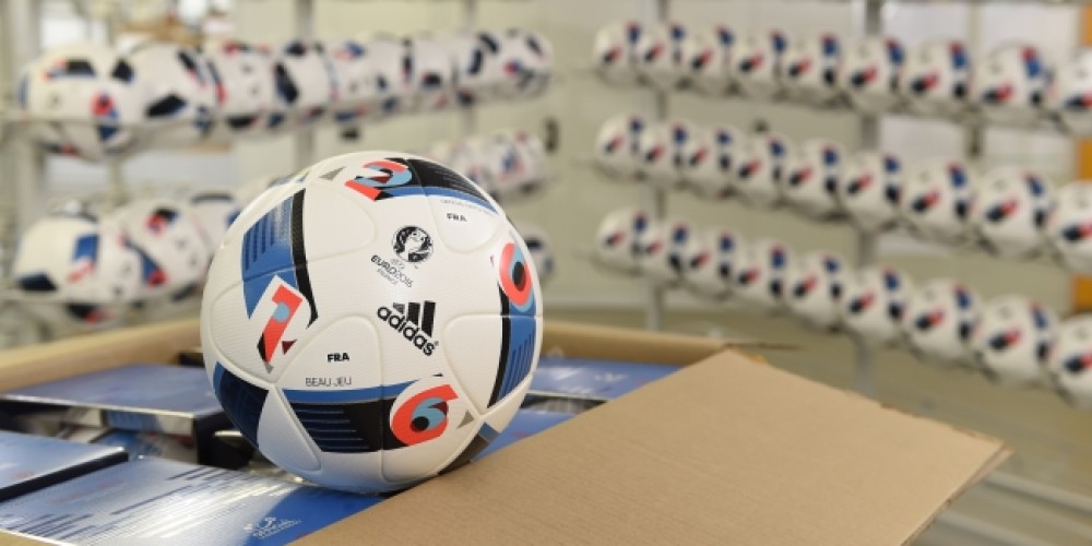 adidas ya entregó las pelotas de la EURO2016 a todas las selecciones participantes
