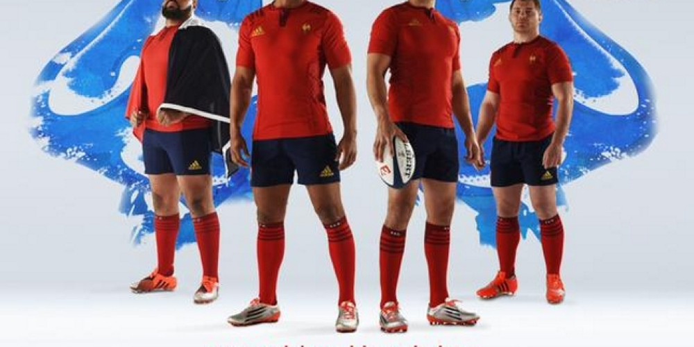 Francia vestir&aacute; una camiseta adidas roja en el Seis Naciones