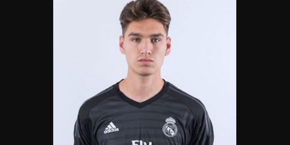 El arquero de 17 años que juega en el Real Madrid y fue convocado por Scaloni para la Selección Sub-20