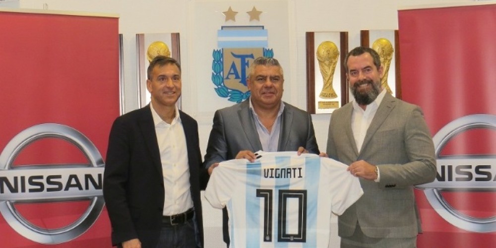 La AFA suma a Nissan como patrocinador oficial por los pr&oacute;ximos tres a&ntilde;os