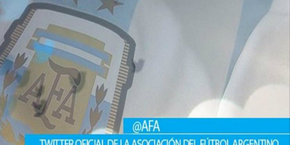La AFA presentó su cuenta oficial de Twitter