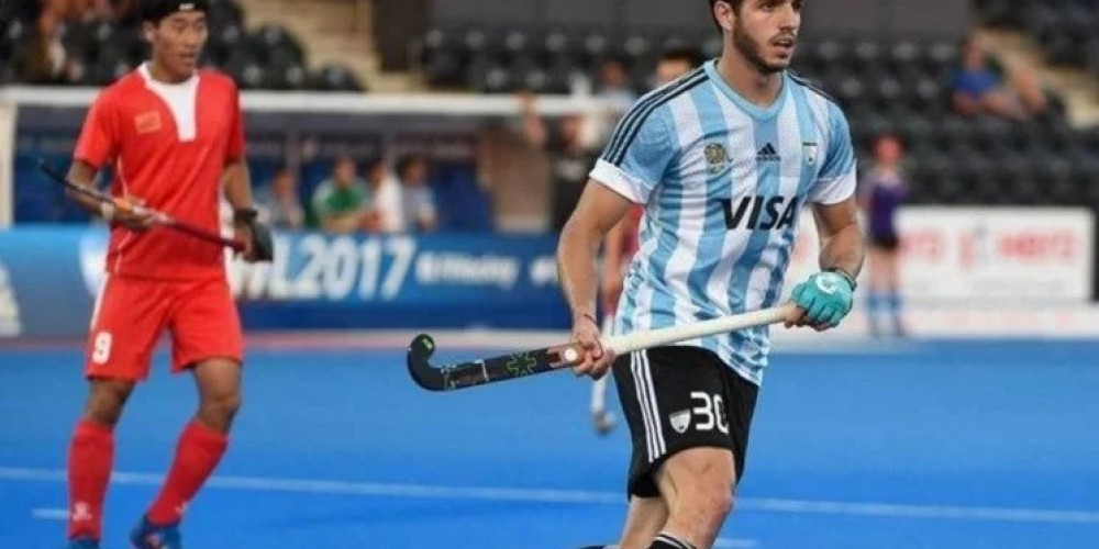 La historia de Agust&iacute;n Bugallo: Del Barreal Hockey Club a debutar en Tokio con Los Leones