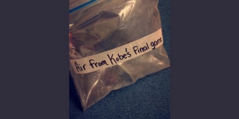 Se vende una bolsa de aire del &uacute;ltimo partido de Kobe Bryant en m&aacute;s de 20 mil d&oacute;lares