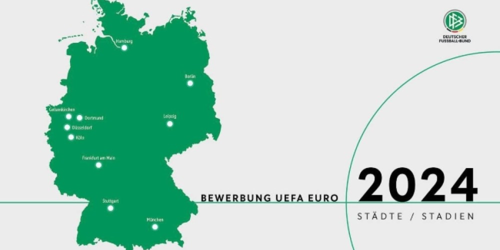 Se reveló que la candidatura de Alemania para la Euro del 2024 podría ser anticonstitucional