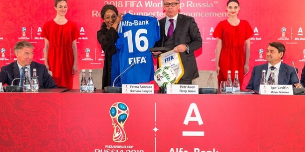 La FIFA presentó a su nuevo sponsor para Rusia 2018
