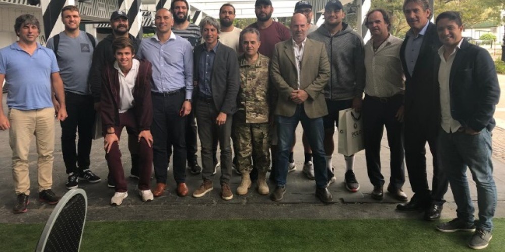 Los All Blacks visitaron el Campo Argentino de Polo de Palermo