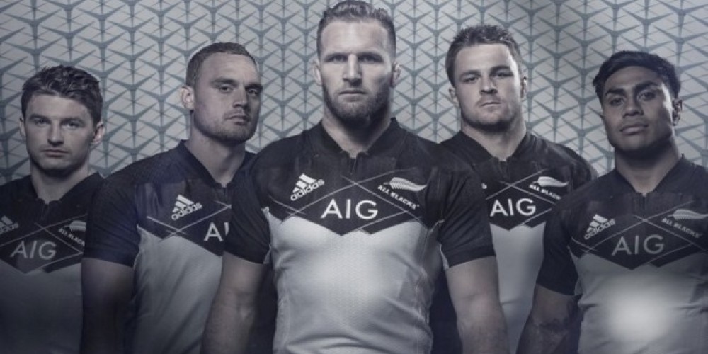 Un nuevo diseño vestirá de blanco a los All Blacks en París