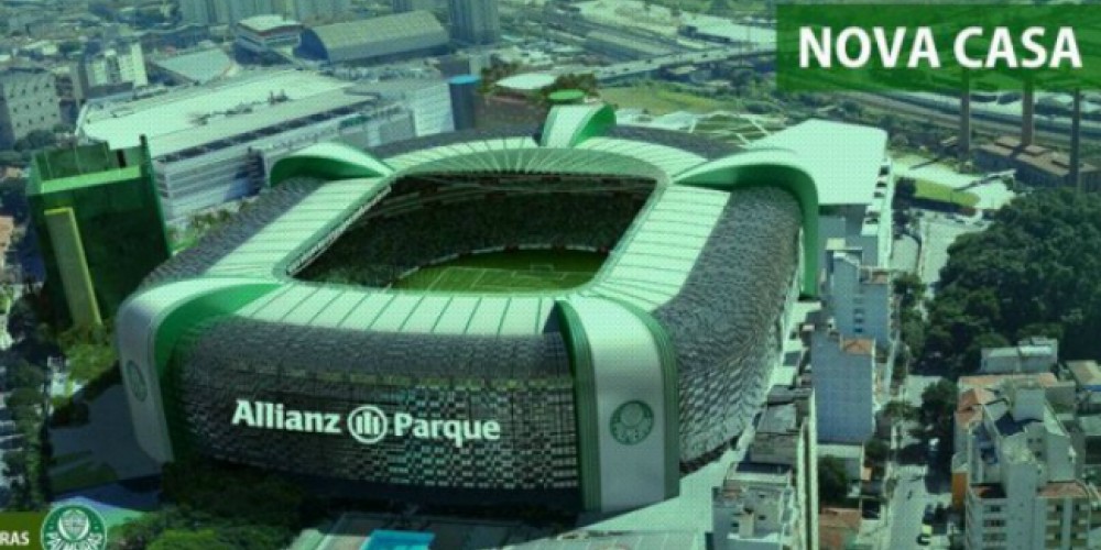 El nuevo estadio del Palmeiras ya tiene nombre: "Allianz Parque"