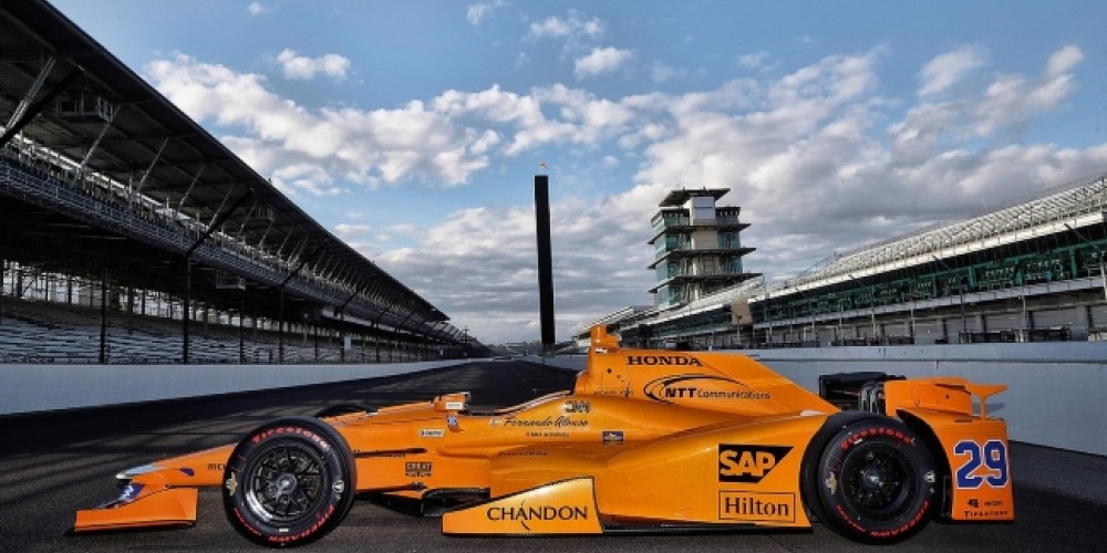 As&iacute; ser&aacute; el auto de Fernando Alonso para las 500 millas de Indian&aacute;polis