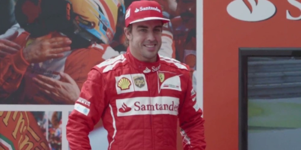 Santander sorprendió a Fernando Alonso con un flashmob en Nueva York