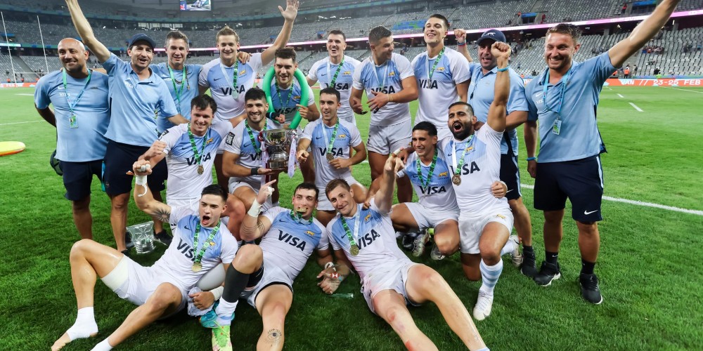 En lo m&aacute;s alto: Los Pumas 7s lideran el ranking del Circuito de Seven de la World Rugby