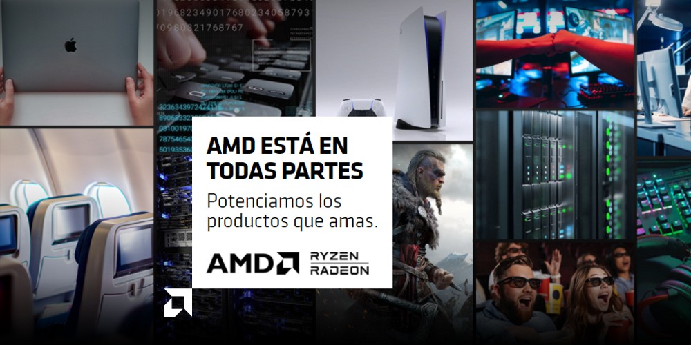 AMD y su campaña para visibilizar los desarrollos tecnológicos del sector