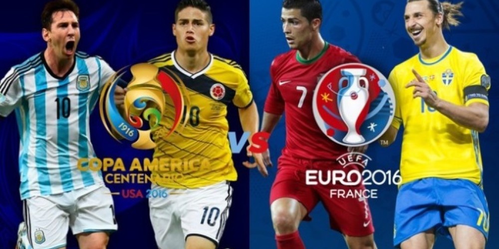 Copa Am&eacute;rica vs EURO 2016: Los once ideales de cada torneo
